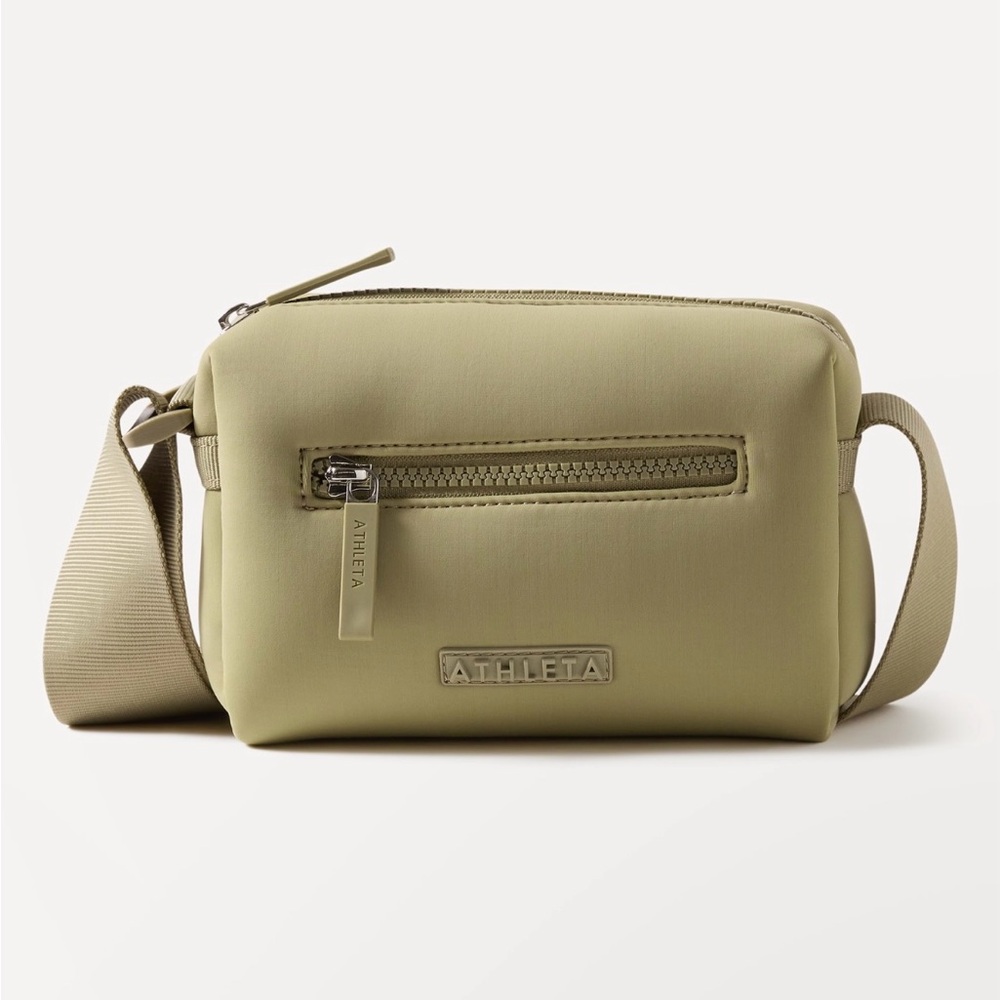 Athleta Diem Olive Green Crossbody Bag NWT